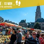 De Charme 4 Pers Stationnement Gratuit דירה