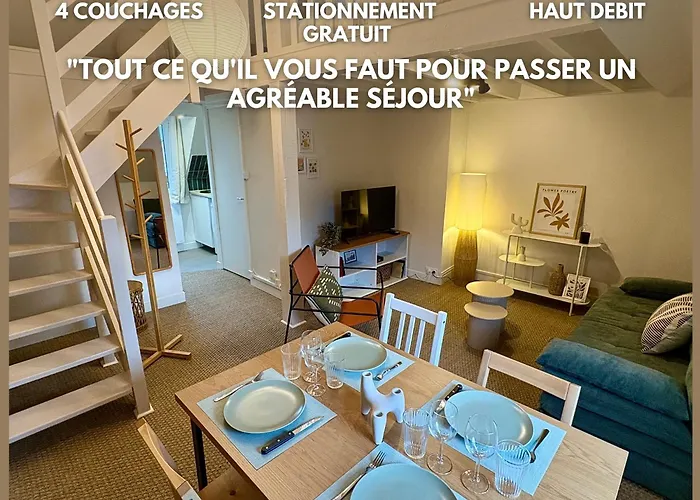 Appartement Duplex De Charme 4 Pers Stationnement Gratuit *